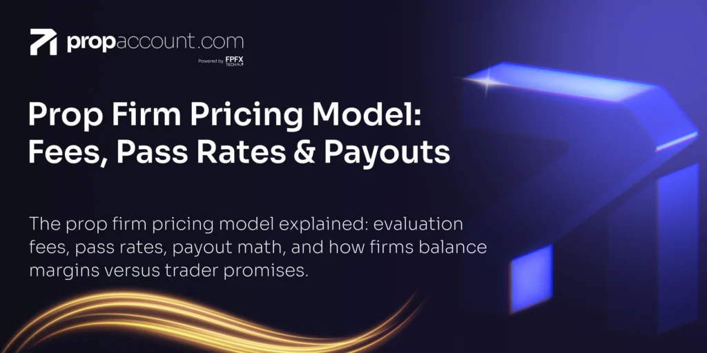 Prop firm pricing explained when it comes fees, payouts and pass rates
