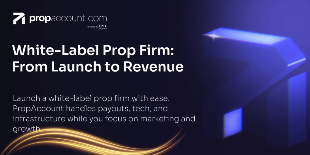 Steps you need to take to launch your white label prop firm, from launch to revenue.